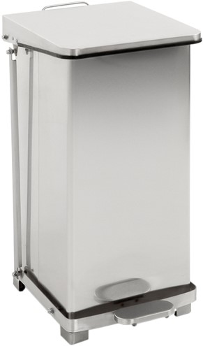 Afvalbak Vepa Bins pedaalemmer Indus 45l mat RVS 1 Stuk