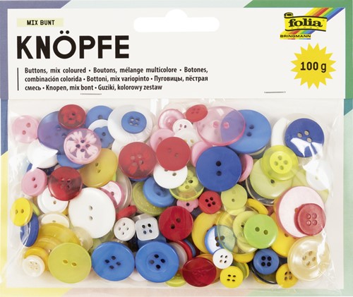 Knopen Mix 500 gram ass 1 Doos