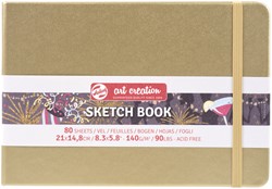 Schetsboek Talens Art Creation 210x150mm witgoud 1 Stuk