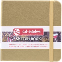Schetsboek Talens Art Creation 120x120mm witgoud 1 Stuk