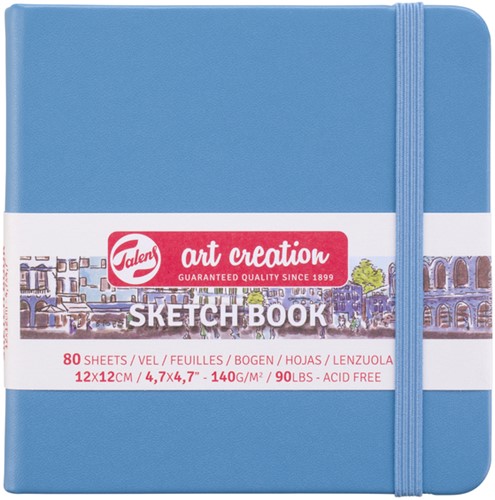 Schetsboek Talens Art Creation 120x120mm blauw 1 Stuk
