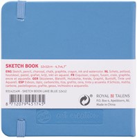 Schetsboek Talens Art Creation 120x120mm blauw 1 Stuk-2