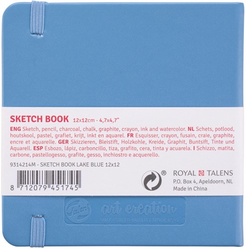Schetsboek Talens Art Creation 120x120mm blauw 1 Stuk-2