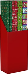Inpakpapier Kerst 300x100cm assorti 1 Krimp