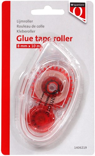 Lijmroller Quantore dubbelzijdig 8mmx10m 1 Stuk