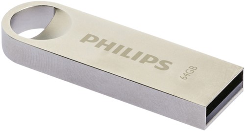 USB-stick 2.0 Philips Moon Vintage Silver 64GB 1 Stuk