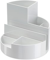Pennenkoker MAUL roundbox recycled 6 vaks wit 1 Stuk