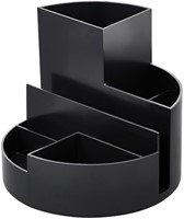 Pennenkoker MAUL roundbox recycled 6 vaks zwart 1 Stuk