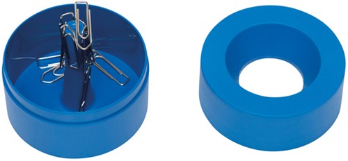 Papercliphouder MAULpro recycled Ø73x60mm blauw 1 Stuk-3