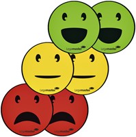 Magneet Legamaster emoticon 50mm assorti 6 Stuk-2