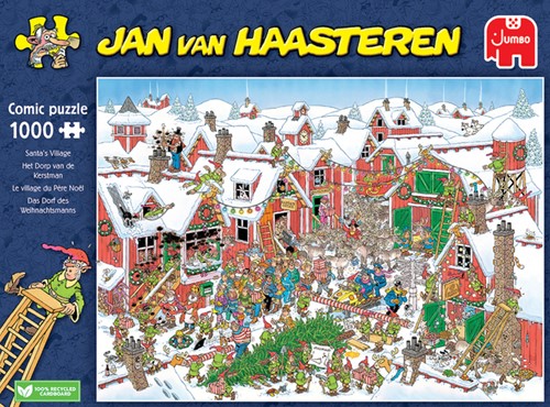 Puzzel JvH Santa's Village 1000st 1 Stuk-3