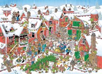 Puzzel JvH Santa's Village 1000st 1 Stuk-1