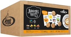 Koekjes Hoppe Bakkers Trots fairtrade koekjesmix 120 Stuk