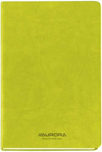 Notitieboek Aurora Capri A5 192blz lijn 80gr groen 1 Stuk