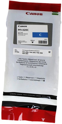Inktcartridge Canon PFI-320 blauw 1 Stuk