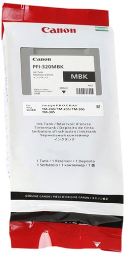 Inktcartridge Canon PFI-320 mat zwart 1 Stuk