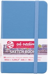 Schetsboek Talens Art Creation 90x140mm lichtblauw 1 Stuk