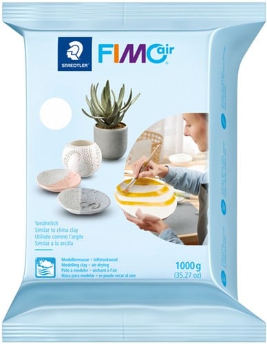 Boetseerklei Fimo Air Staedtler 1 kg wit 1 Stuk