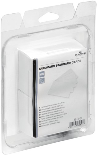 Kunststof kaarten Duracard 0.76mm 100 Stuk