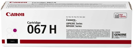 Tonercartridge Canon 067H rood 1 Stuk