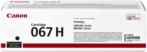 Tonercartridge Canon 067H zwart 1 Stuk