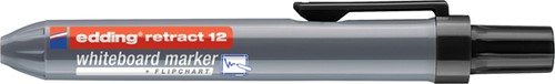 Whiteboardmarker edding 12 rond 1.5-3mm zwart 1 Stuk-2