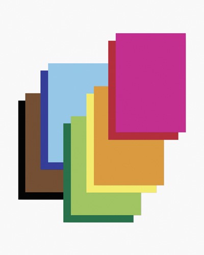 Etalagekarton Folia 1z 48x68cm 380gr nr211 rood 1 Stuk-2