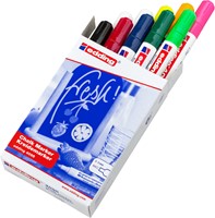 Krijtstift edding 4095 rond 2-3mm assorti Doos 10