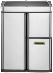 Afvalbak EKO Mirage Plus sensor 30L en 2x15L RVS 1 Stuk