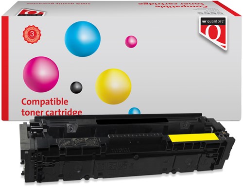 Tonercartridge Quantore tbv HP W2212X geel 1 Stuk