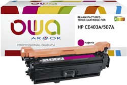 Tonercartridge OWA HP CE403A rood 1 Stuk