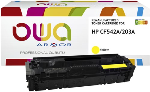 Tonercartridge OWA HP CF542A geel 1 Stuk