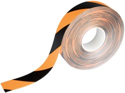 Vloermarkeringstape DURALINE 50mmx30m geel zwart 1 Stuk