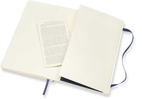 Notitieboek Moleskine large 130x210 ln sc sapp bl 1 Stuk-1