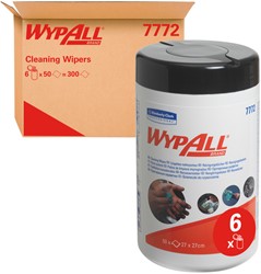 Reinigingsdoek WypAll bus 1laags 6x50 vel groen 6 Bus