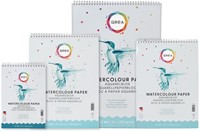 Aquarelblok Qrea A5 20vel 200gr spiraal 20 Vel-2