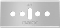 Reservemes Martor rechthoekig nr. 45 10 Stuk