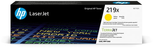 Tonercartridge HP W2192X 219X geel 1 Stuk