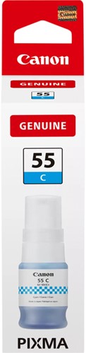 Navulinkt Canon GI-55 blauw 1 Fles