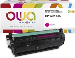 Tonercartridge OWA HP W2123A rood 1 Stuk