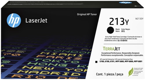 Tonercartridge HP W2130Y  213Y zwart 1 Stuk
