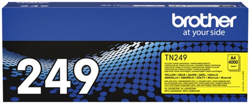 Toner Brother TN-249Y geel 1 Stuk