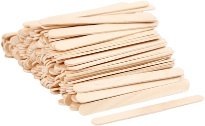Stokje Crea Com 11.5x1cm berkenhout 200 stuks 200 Stuk