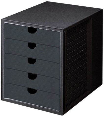 Ladenbox Han 1450 5 gesloten laden zwart 1 Stuk