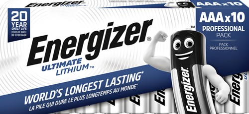Batterij Energizer Ultimate Lithium AAA 10st 10 Stuk
