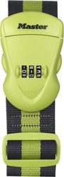 Kofferriem Master Lock cijferslot groen/zwart 1 Stuk