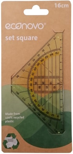 Geodriehoek Econovo 16cm 1 Stuk
