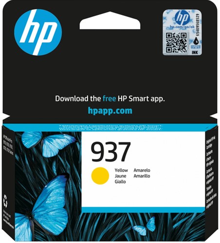 Inktcartridge HP 4S6W4NE 937 geel 1 Stuk