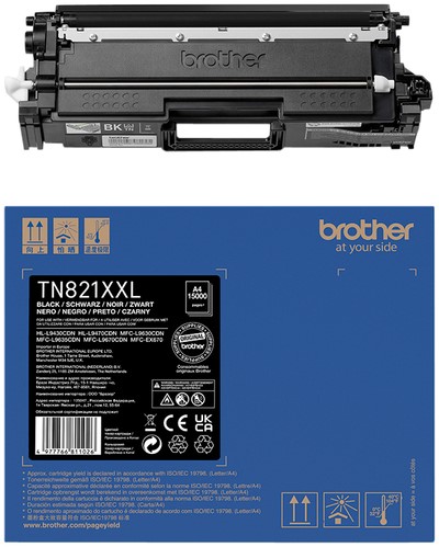 Toner Brother TN-821XXLBK zwart 1 Stuk