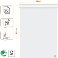 Flipoverpapier Nobo Premium 60x85cm rol 50 Vel-9